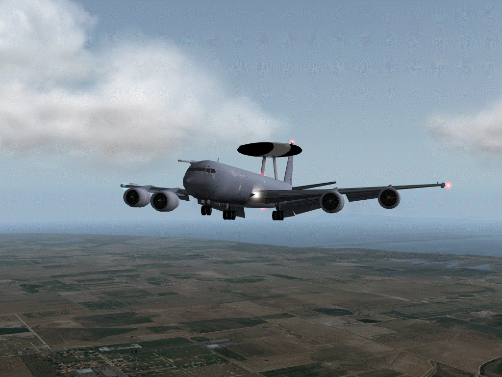 landing e-3
